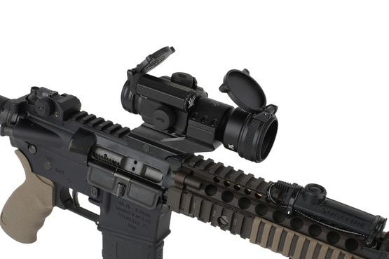 Vortex Optics SF-RG-501 Strikefire II red/green dot 4 moa can be mounted to an AR-15